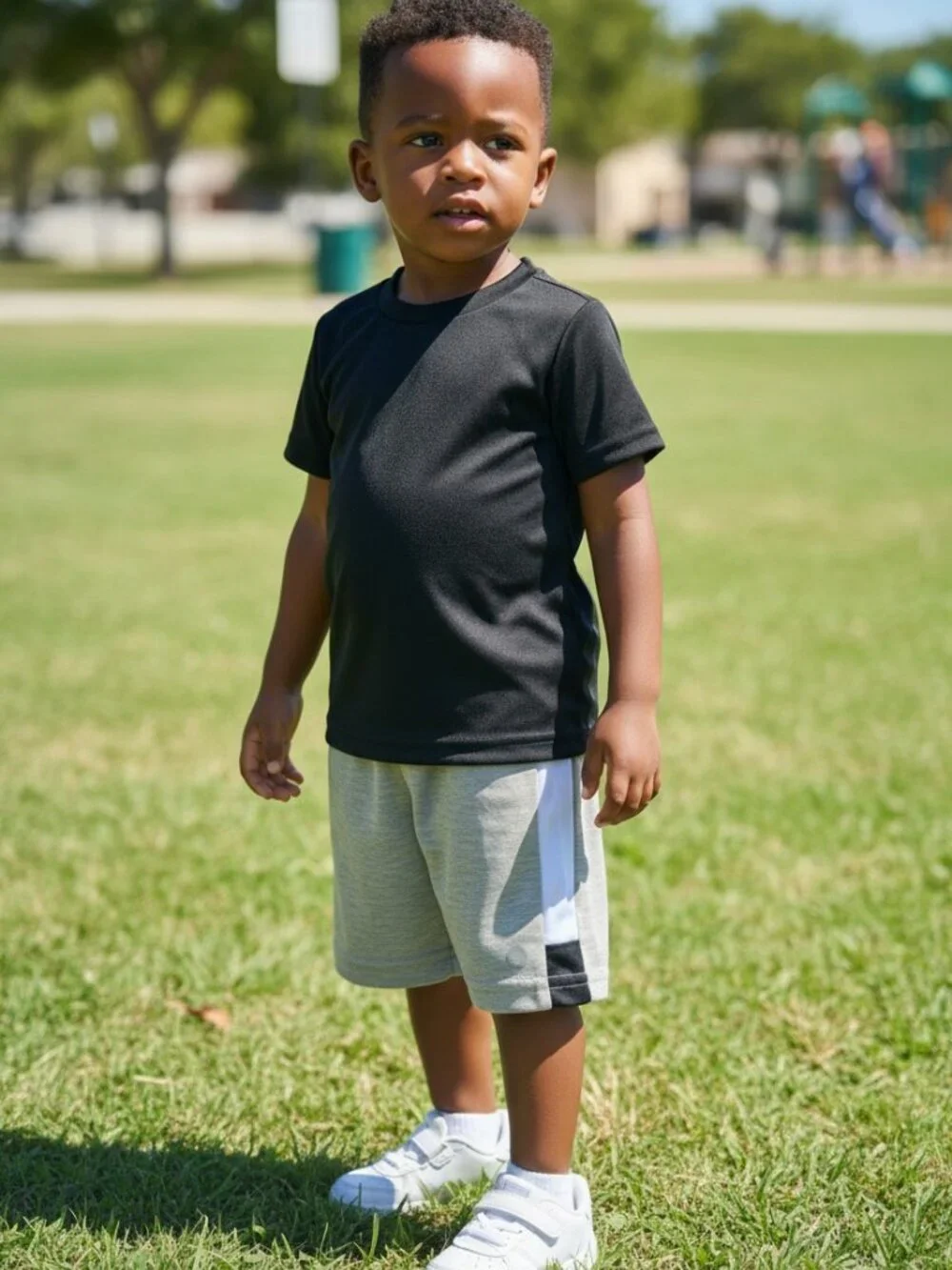 RBX Boys 3-Piece Performance Tee & Shorts Set Size 18M